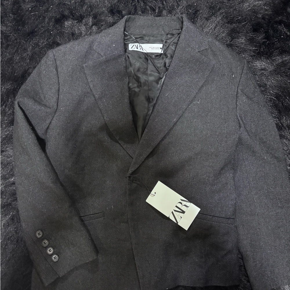 Zara Women's Dark Gray Blazer